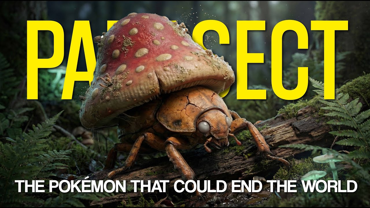 Parasect | The Pok&eacute;mon That Could End the World &ndash;( Real Life Pok&eacute;mon Documentary) #ai #pokemon