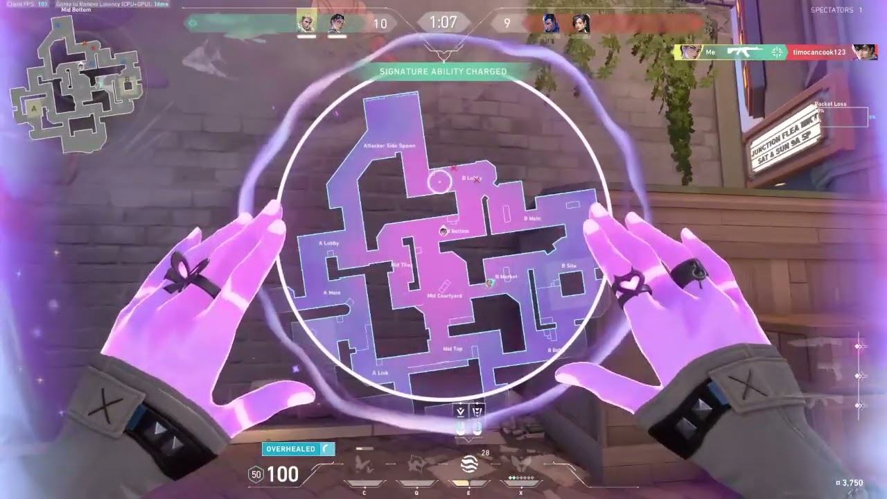 VALORANT GAMEPLAY | CLOVE HIGHLIGHTS🔥| SUNSET MAP #valorant #clove #sunset