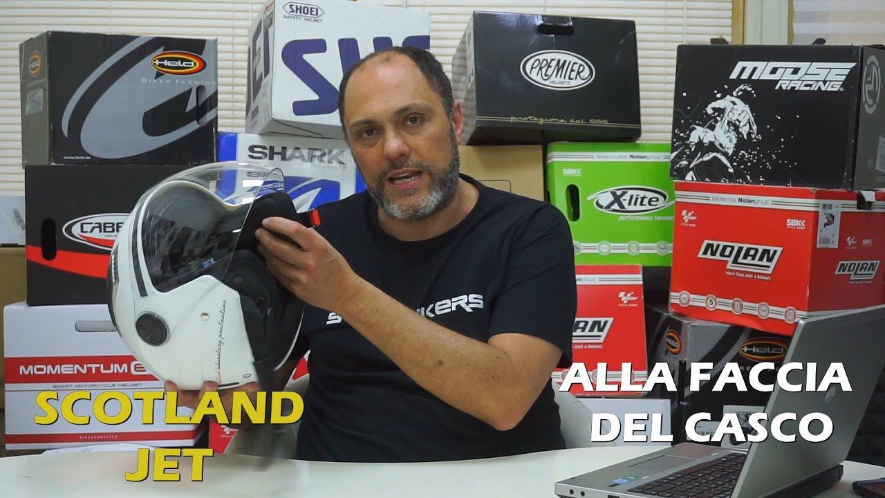 ALLA FACCIA DEL CASCO - test SCOTLAND JET