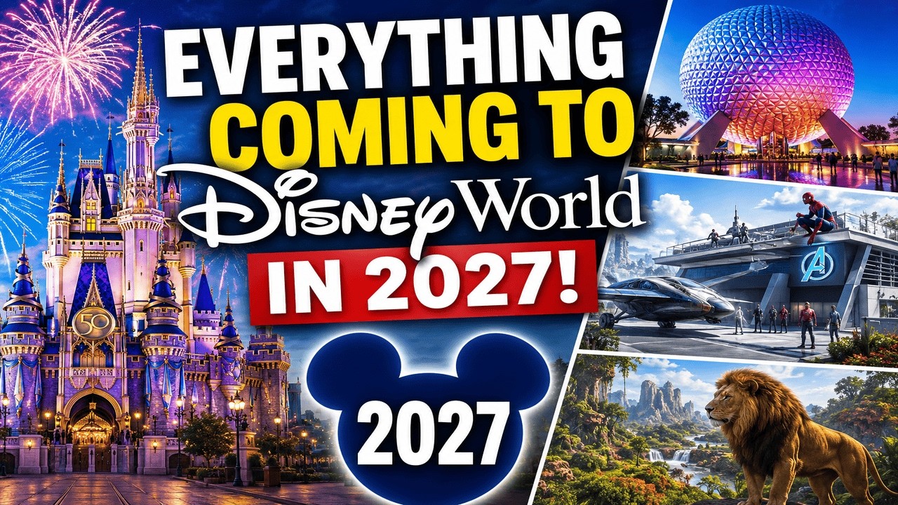 Все НОВИНКИ Disney World в 2027 году | Аттракционы, тематические зоны, отели и многое другое!