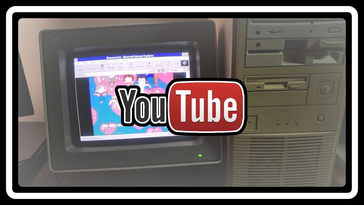 Watching YouTube on 16MB of RAM (Windows 3.11)