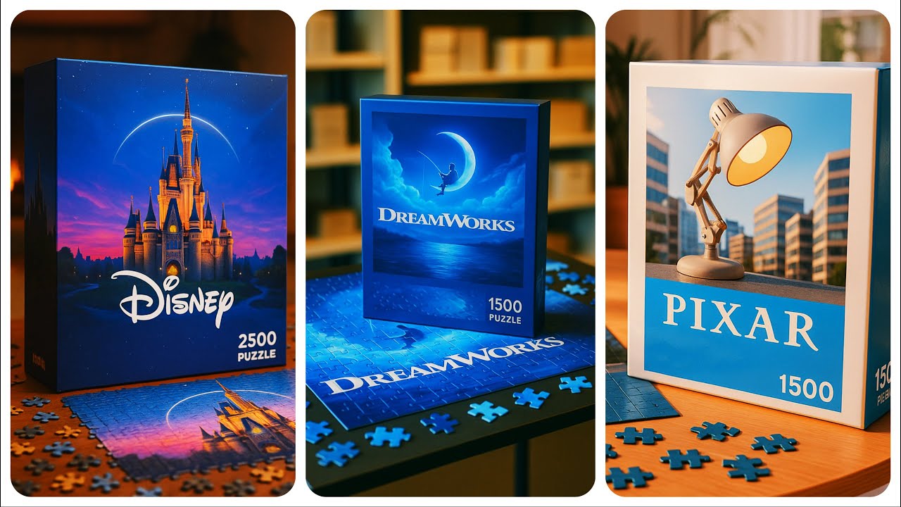 Movie Studios as Jigsaw Puzzles by AI