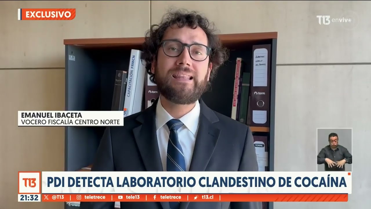 Exclusivo | PDI desbarata laboratorio clandestino de cocaína en Estación Central