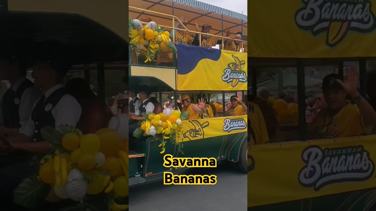 The Savannah Bananas Calvacade at Disneyland May 28, 2025 
