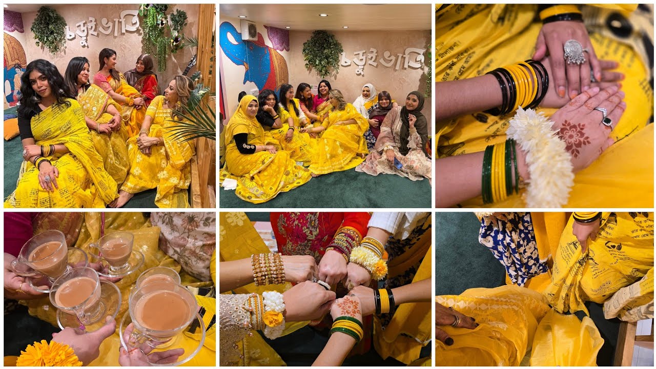 বসন্তের সাজে আমাদের মিনি আড্ডা সাথে থাকছে একটি Good News||@bushrassimplelife 