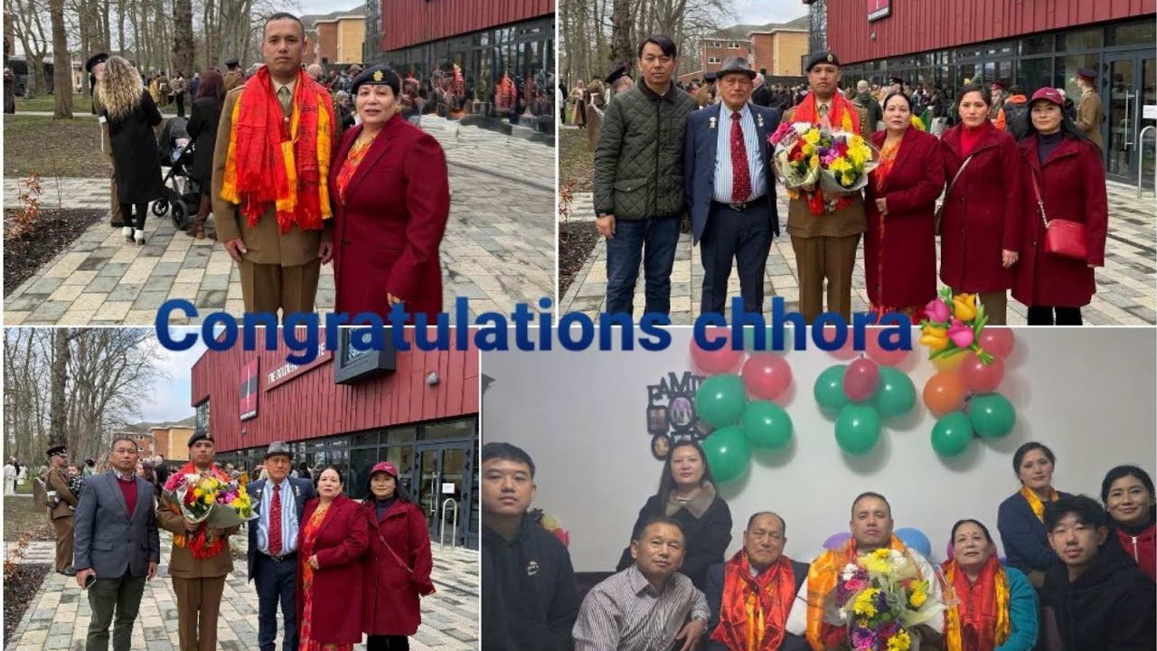 Congratulations Mero  didiko  chhora Ko passing out parade  at  Army training  Centre Pirbright 2026