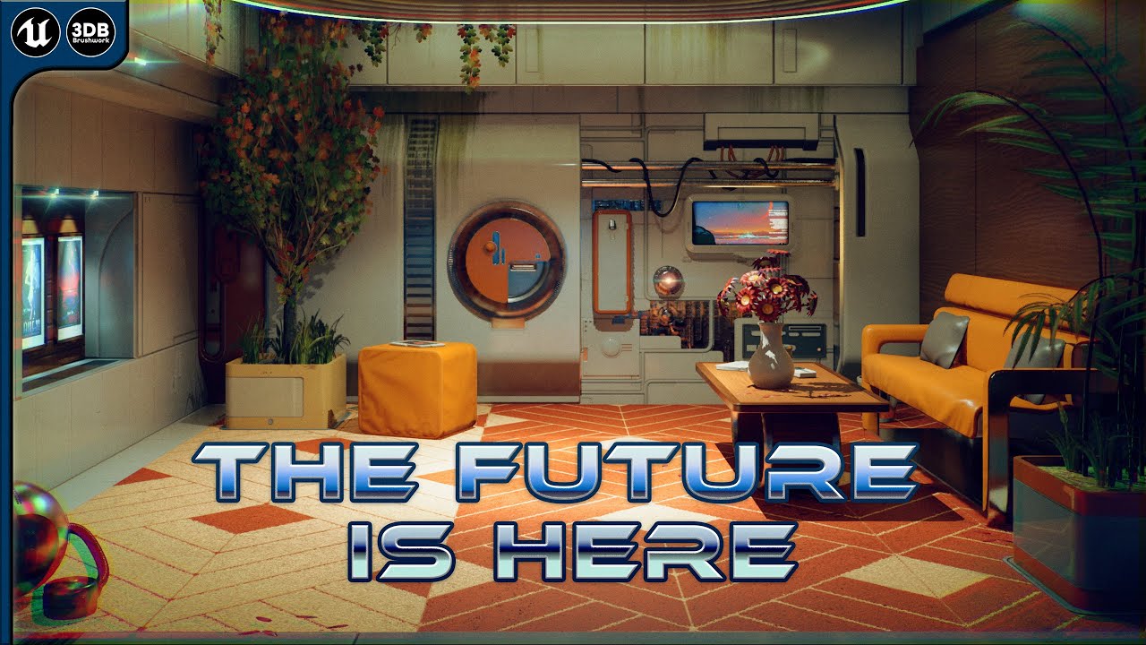 Unreal Engine 4 & 5 Sci-Fi Environment | Spectrum Galaxy Cinematic Launch Trailer