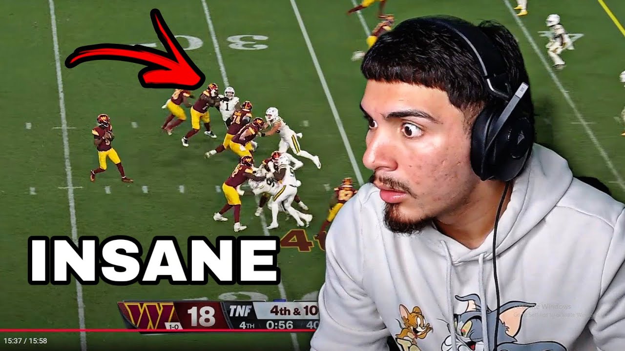 Micah Parsons IS INSANE!!!! DanDaMan Reacts Commanders vs Packers Highlights | 2025 NFL Week 2