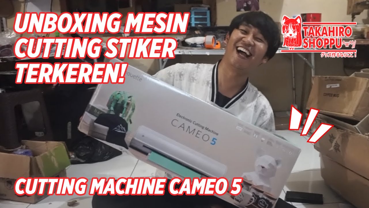 UNBOXING MESIN CUTTING MODERN CAMEO 5 ❗❗❗