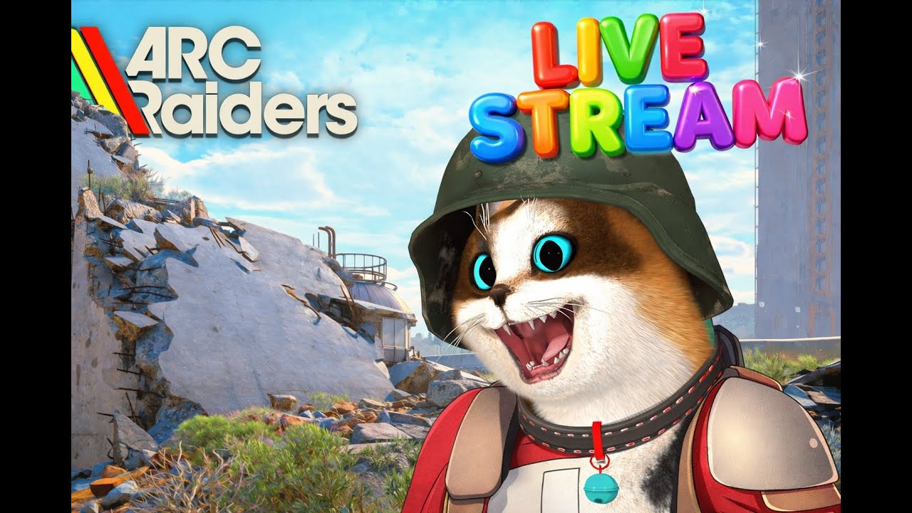 Мяу против роботов в Arc Raiders  #livestream #arcraiders