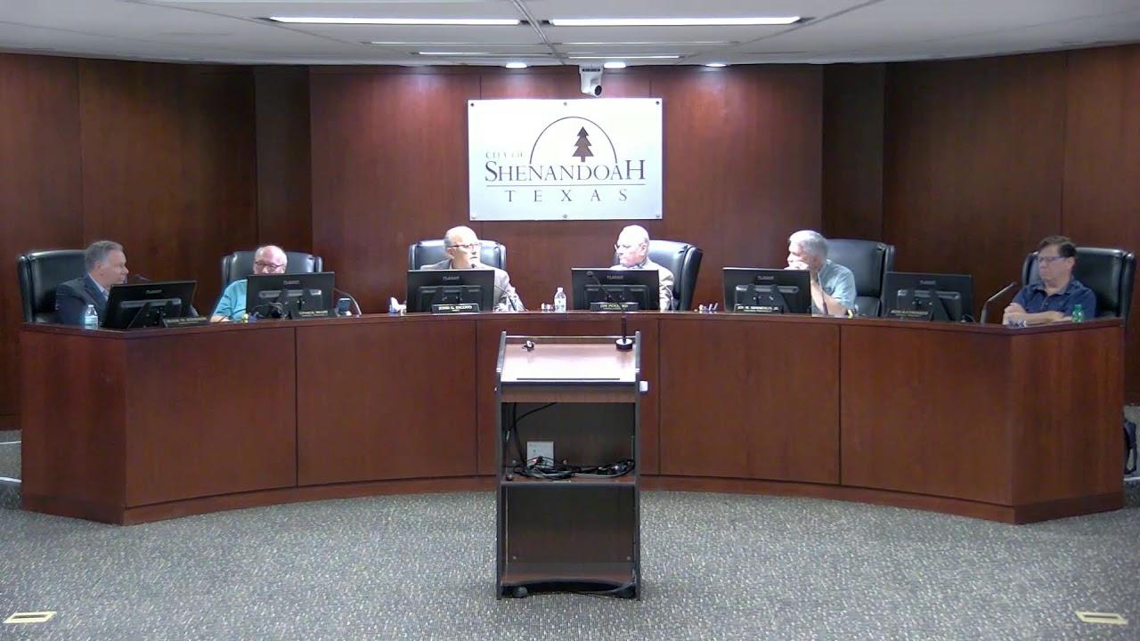 Shenandoah City Council Meeting 2/25/2026
