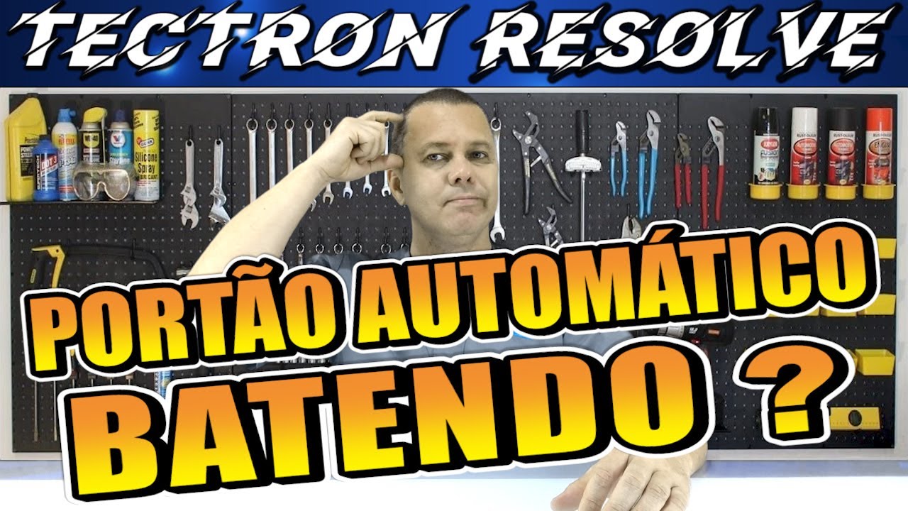 Portão Automático Batendo ? Regule  a RAMPA e FREIO Eletrônico