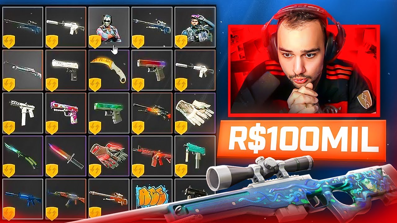 Ele depositou R$100 MIL REAIS no CSGO.NET e isso aconteceu 🤯