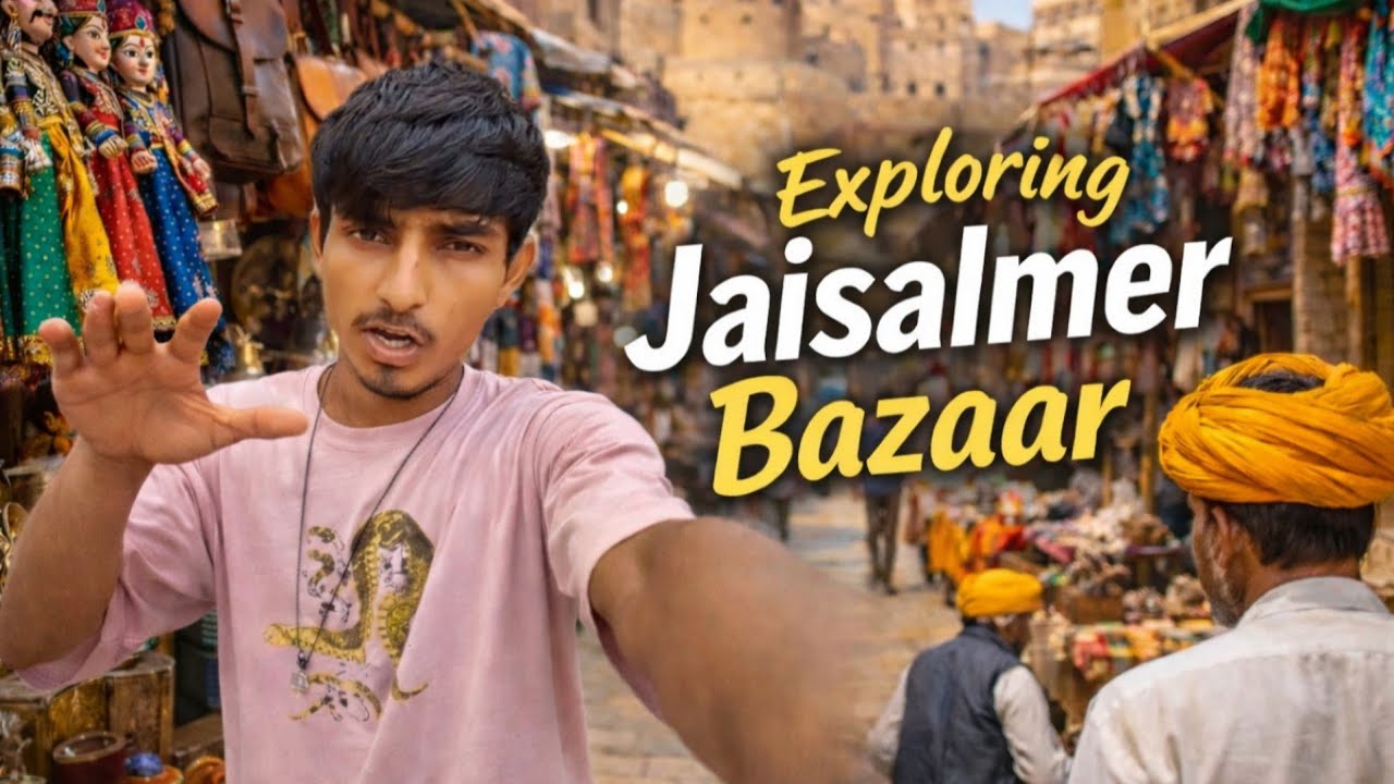 Shopping in Jaisalmer: 🛍The Quirkiest Local Market😍