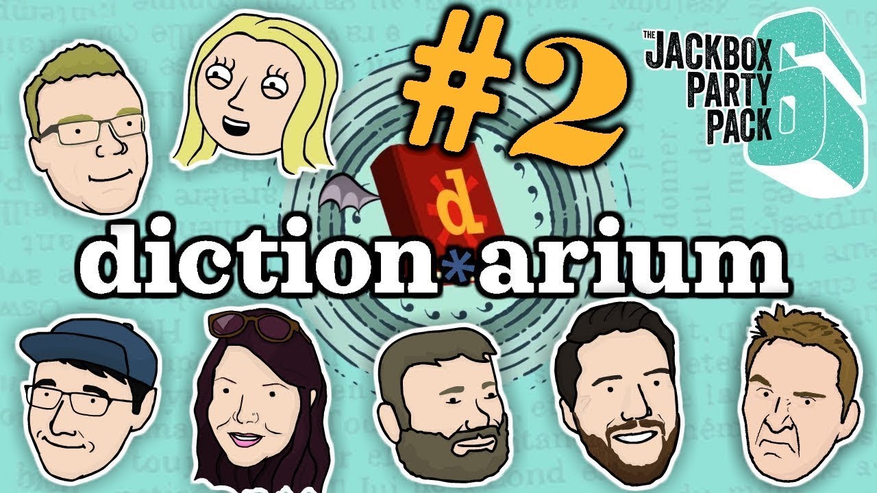 DICTIONARIUM Part 2 - Let's Play The Jackbox Party Pack 6 | Graeme Games