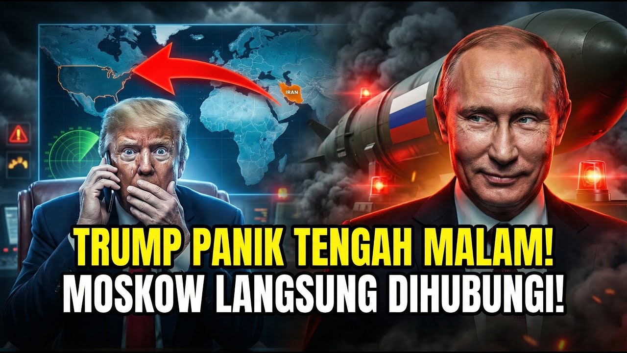 MAMPUS! Rusia Pasang “Pagar NUKLIR” Di Iran| AS Kecolongan… Trump PANIK Hubungi Moskow Tengah Malam!