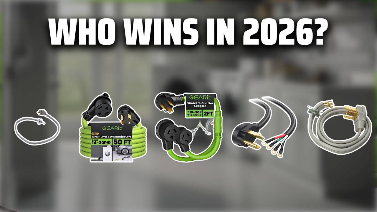 The Top 5 Best Dryer Power Cord in 2026 - Must Watch Before Buying!