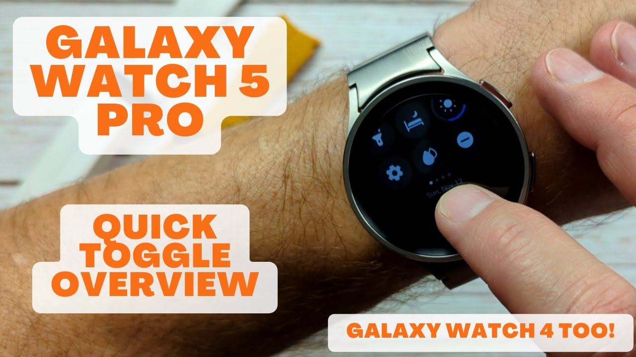 Galaxy Watch 5 Pro - Fastest Way to Use Your Galaxy Watch