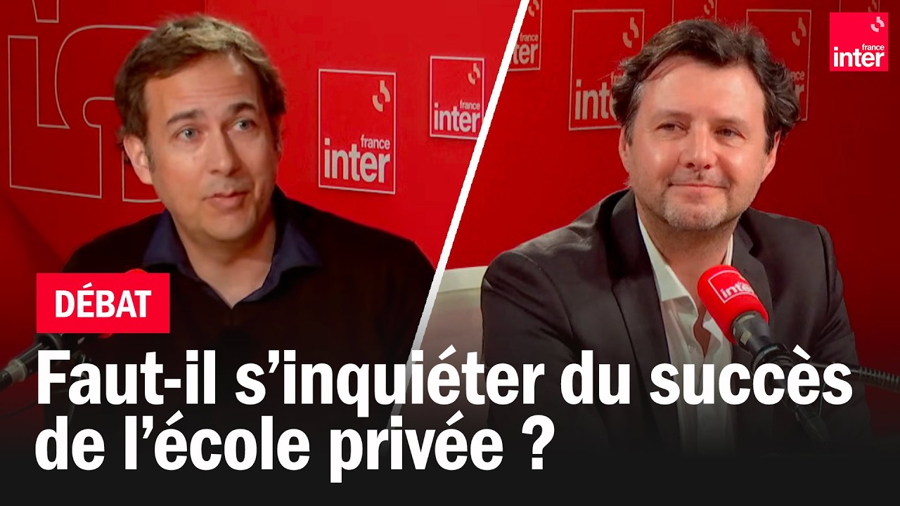 Faut-il s&rsquo;inqui&eacute;ter du succ&egrave;s de l&rsquo;&eacute;cole priv&eacute;e&nbsp;? Le d&eacute;bat de la grande matinale