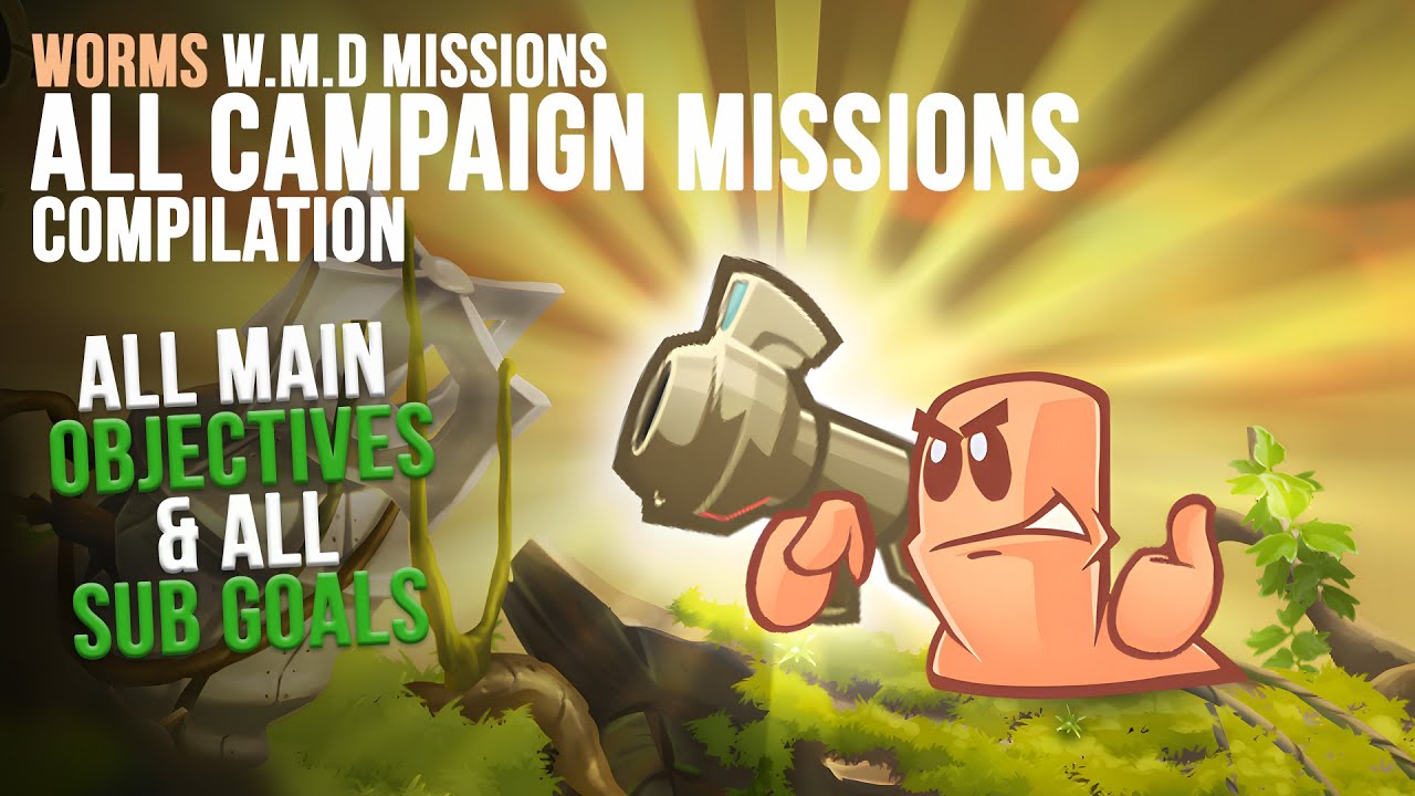 All Campaign Missions🎯 | Worms WMD Missions🎬