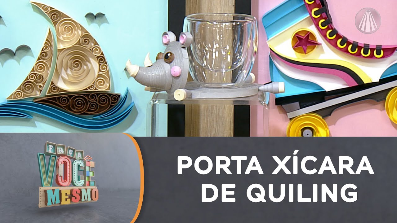 Dica de decoração para a sua casa: Porta-Xícara em Quiling | Home Decor