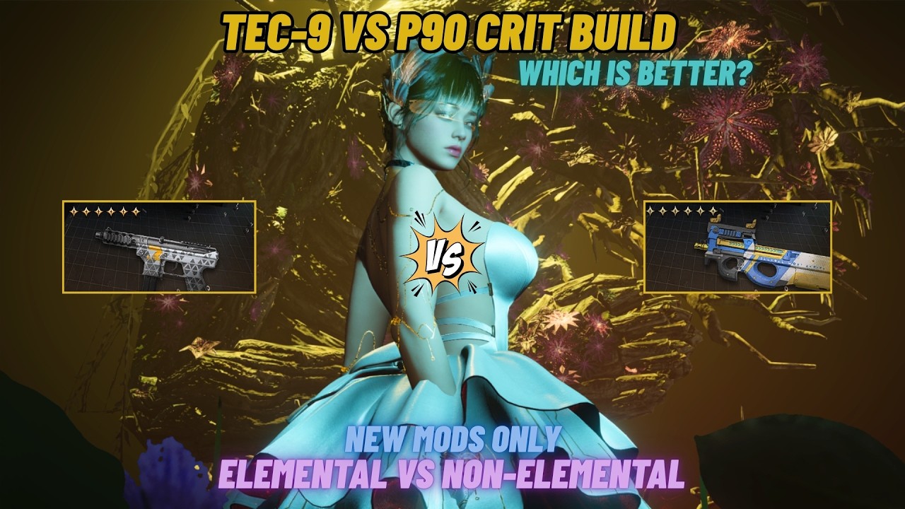 TEC-9 vs P90 Damage Test on Forsaken Giant (Best SMG?)
