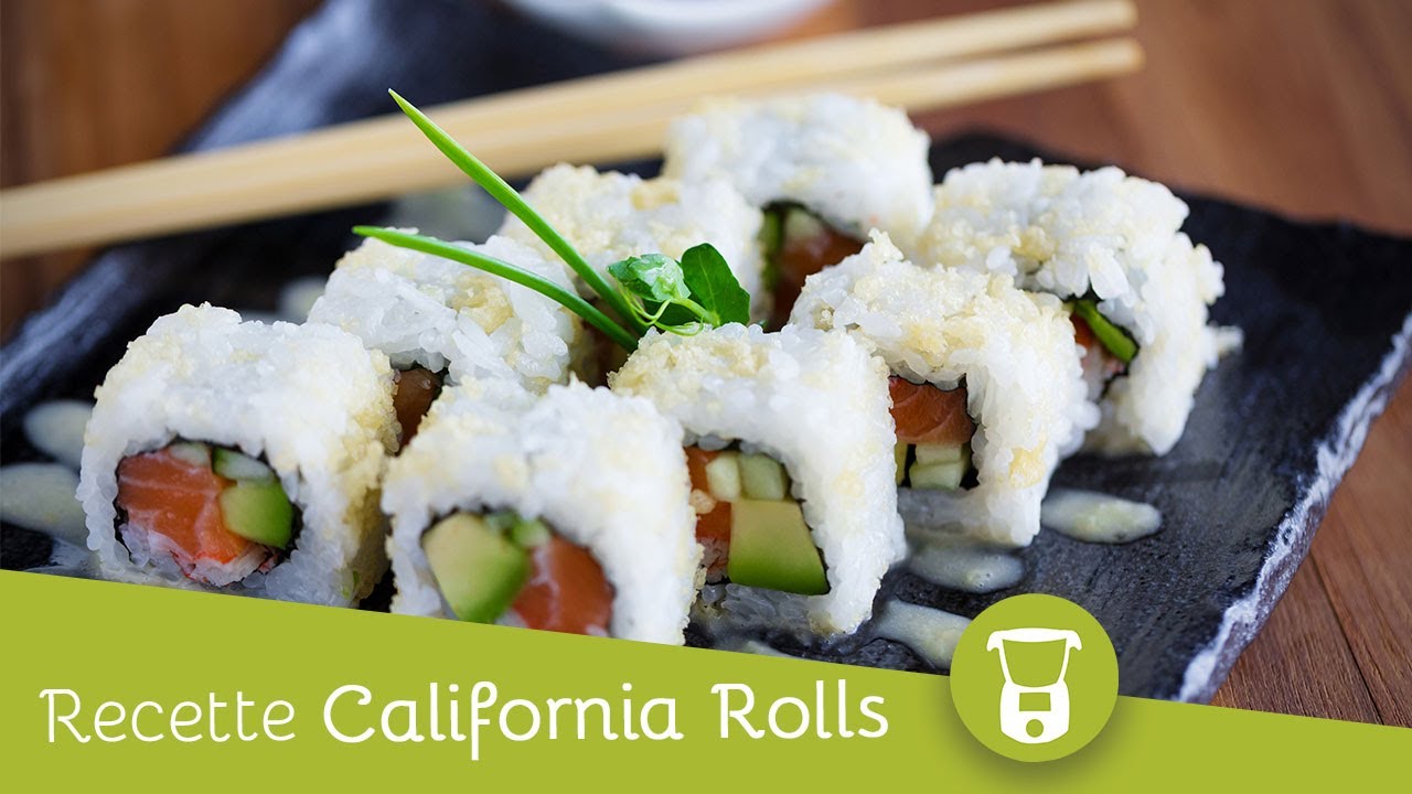 Recette des California Rolls avec le Compact Cook Elite