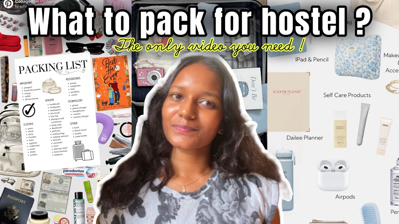 Packing for College? DON&rsquo;T Forget These Hostel Essentials! 🧴📦