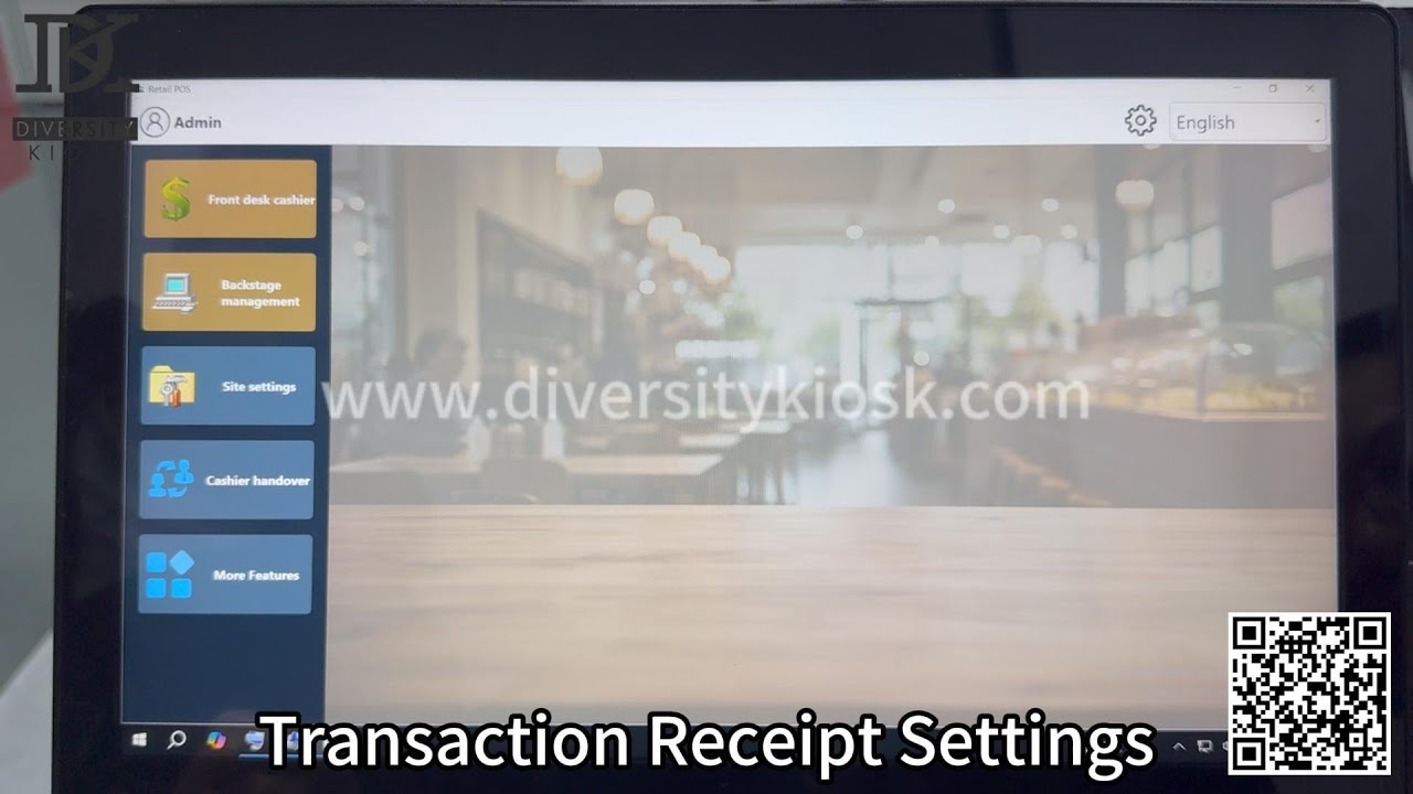 EcoCash Retail POS System - Transaction Receipt Settings 