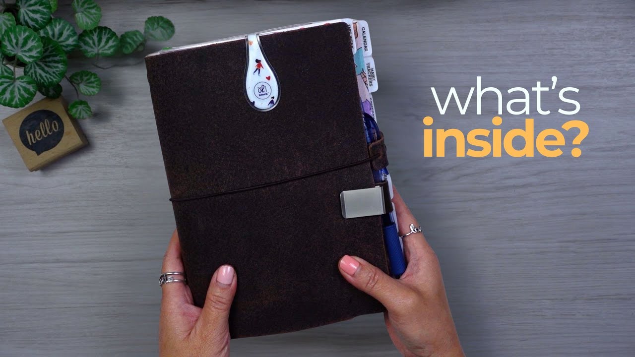 A5 Traveler’s Notebook Planner Flip-Through | My Current Setup & How I’m Using It (Highlight)