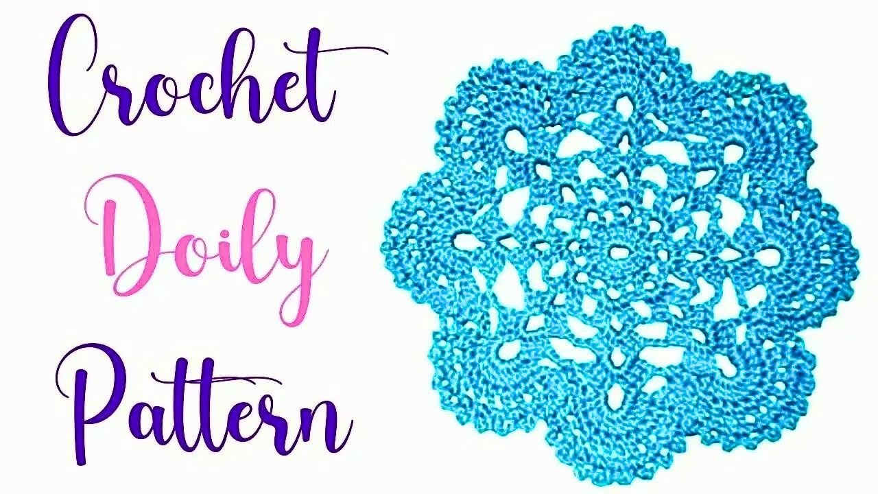 How to Crochet a Lacy Doily Tutorial | Crochet Step-by-Step Guide Part 2