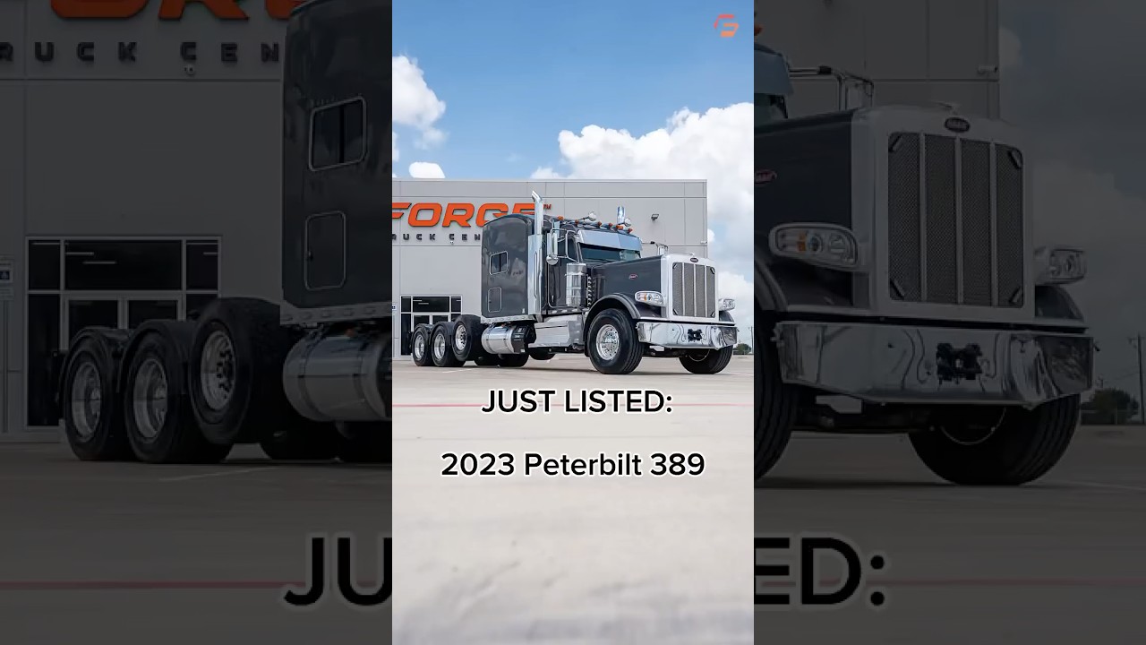 Just Listed - 2023 Peterbilt 389 Heavy Haul. #peterbilt #peterbilt389 #heavyhaul