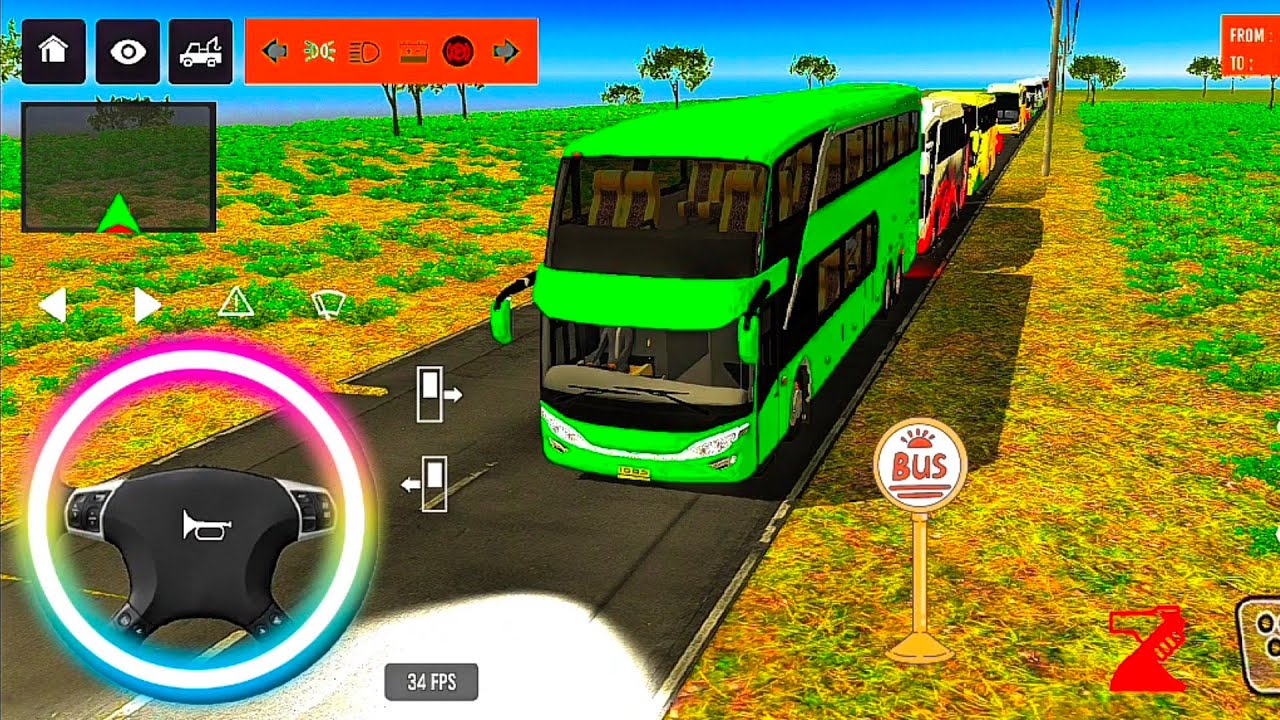 🚍12 पहिए वाले बस द्वारा ऑफ-रोडिंग का नया अनुभव🚨