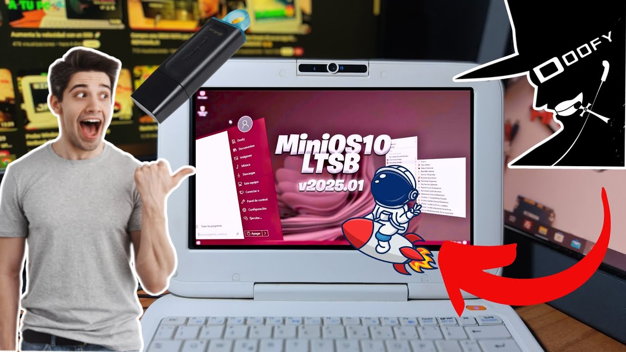 ⚡ Así puedes instalar el Nuevo MiniOS 10 LTSB 2025.01 Super Rápido ⚡