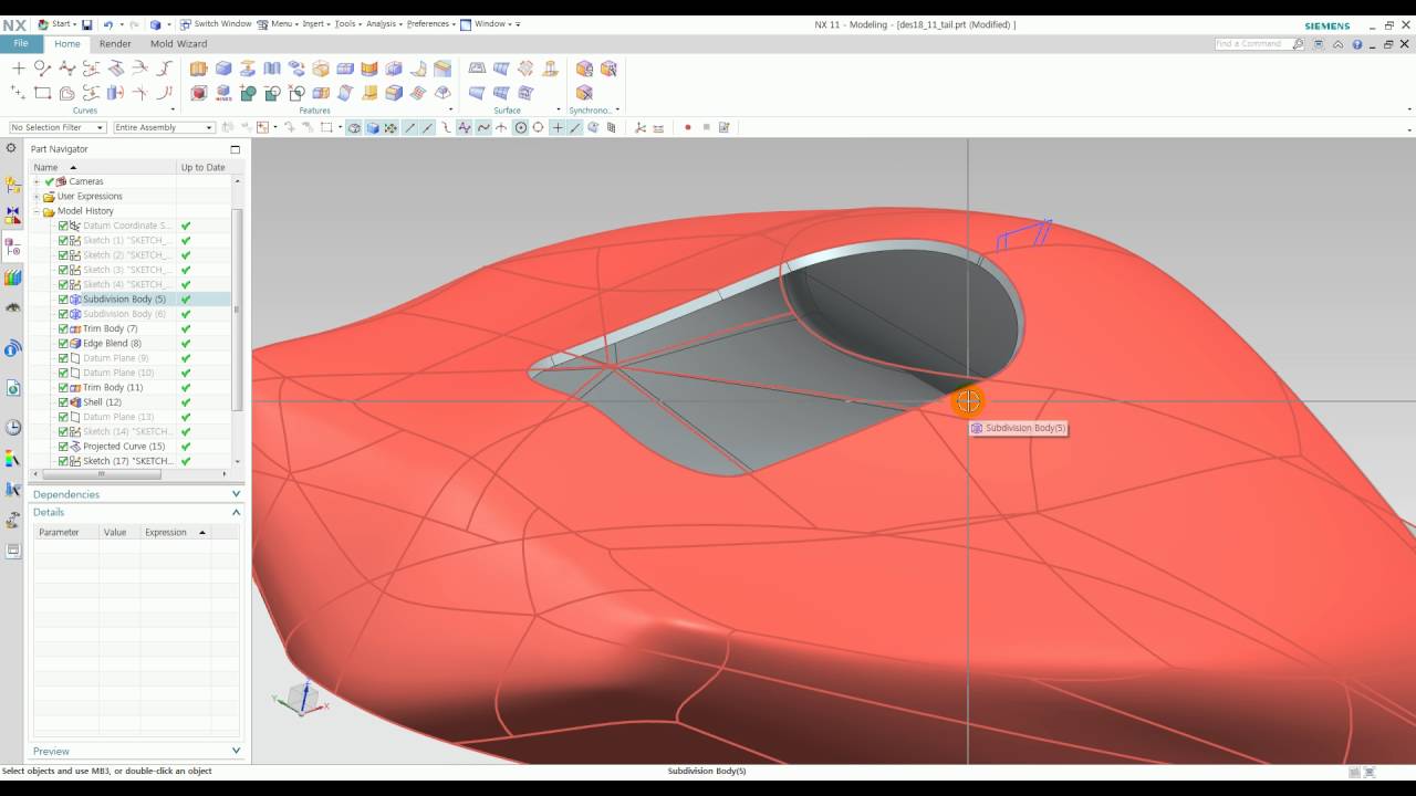 [NX 11 What's New] Variational Sweep