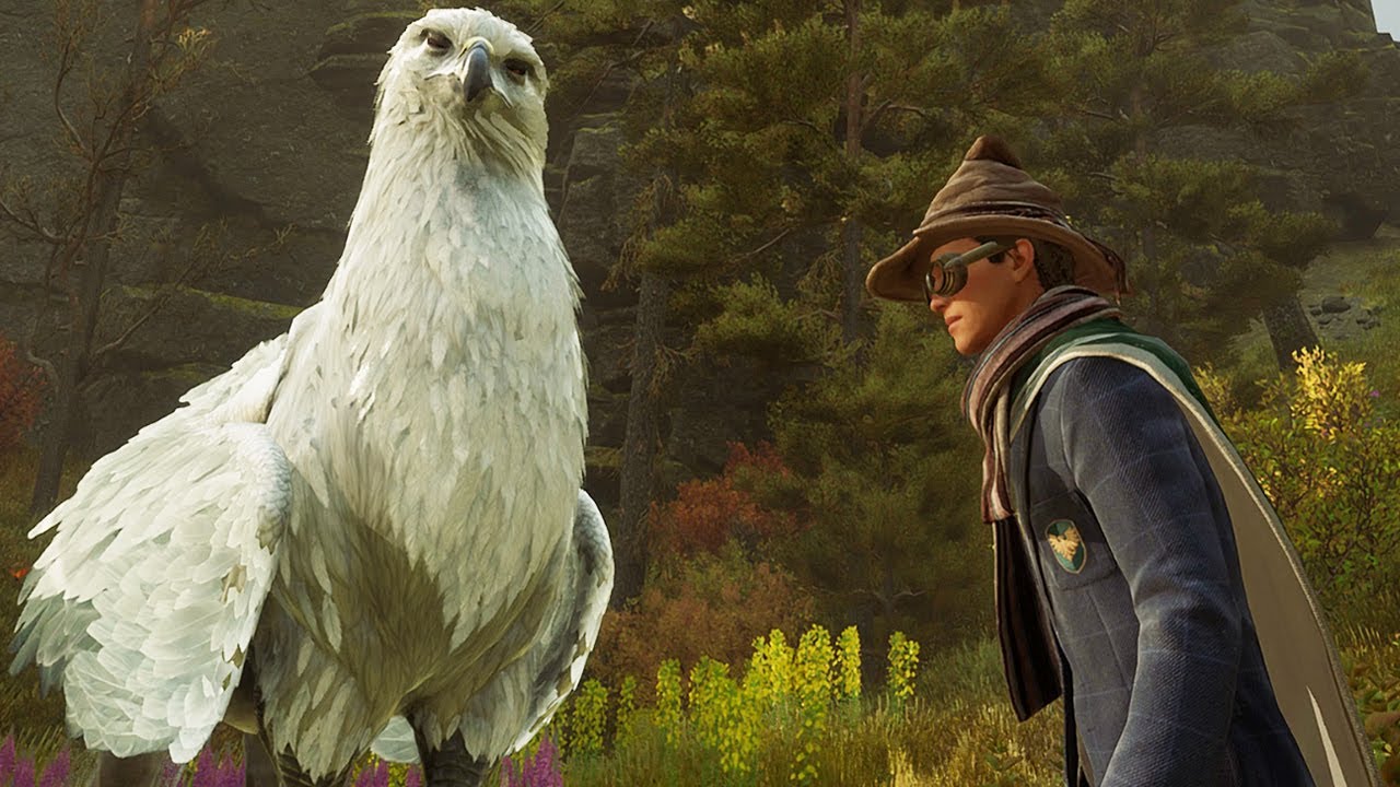 How Your Character Reacts to Meeting a Hippogriff - Hogwarts Legacy