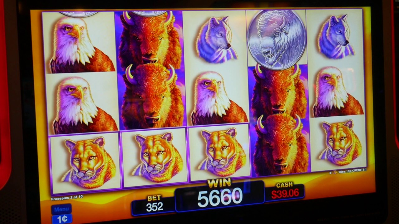 Pala Casino:  Stampede Power with Buffalo Jackpots Slot Machine Hits 10 Free Spins
