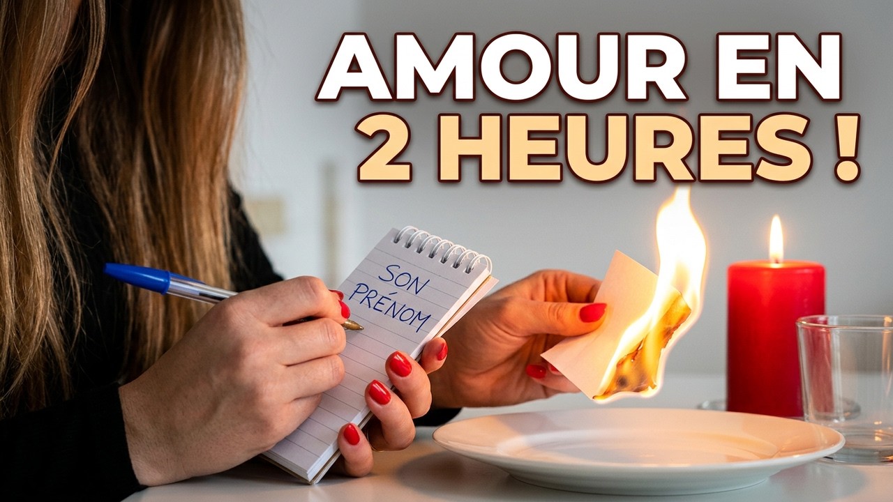 METS SON PR&Eacute;NOM ET BR&Ucirc;LE LE! CE RITUEL TE SURPRENDRA EN 2 HEURES