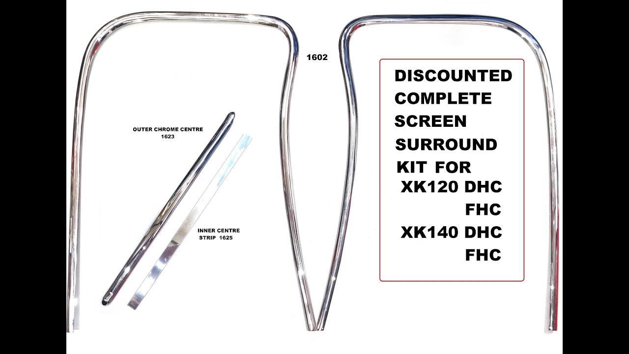 XK120, XK140 & XK150 Front & Rear Screen Advice From The People Who Make It!