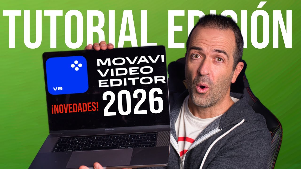 Nuevo MOVAVI VIDEO EDITOR 2026 - TUTORIAL de EDICIÓN de VIDEO en Español