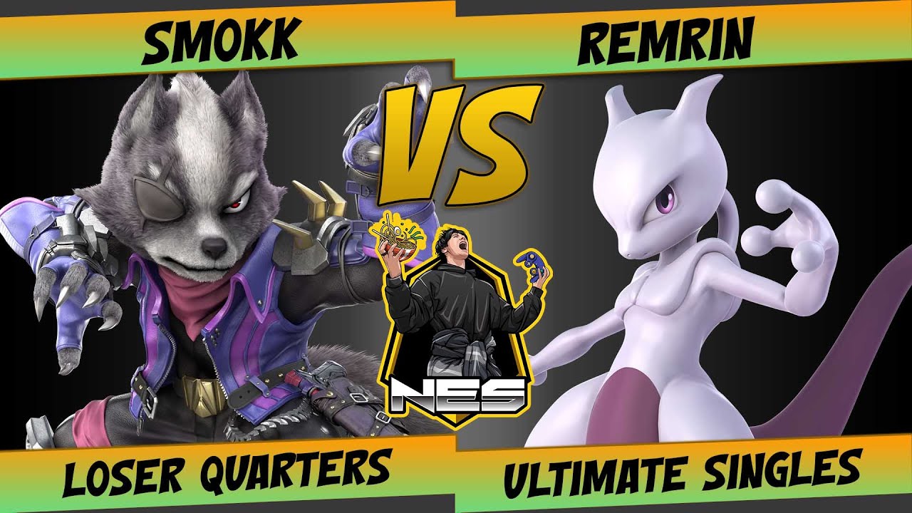 NES: Into the empire (Qc Invitational) - Smokk (Wolf) Vs. Remrin (Mewtwo) SSBU Ultimate Tournament