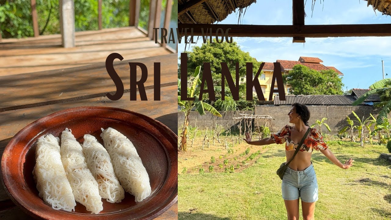 travel vlog•sri lanka’dayız, kültürel yemekleri yapıyoruz, bizimle sri lanka’da bir gün #1