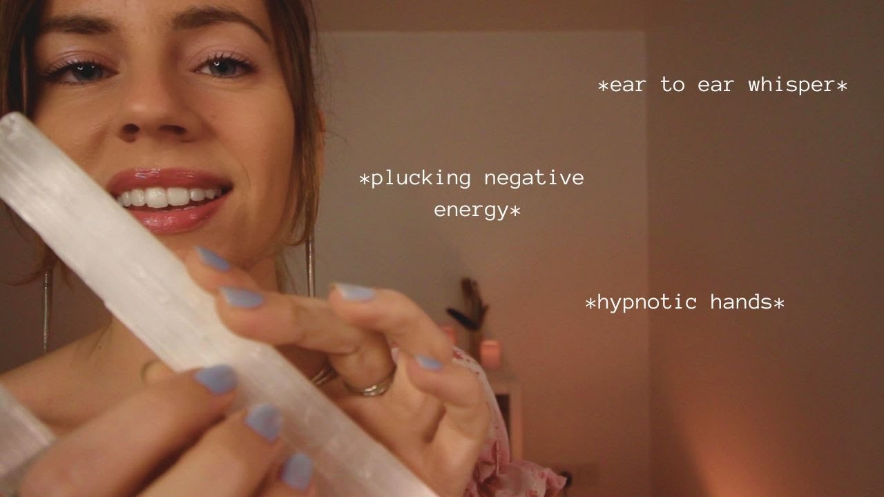 you won't be able to stay awake 😴 ASMR REIKI hand movements, ear to ear personal attention, plucking