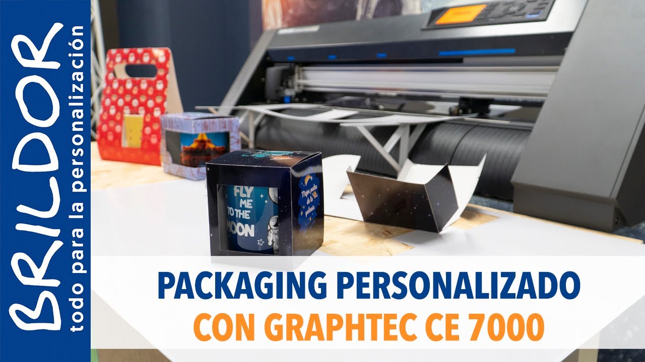 PACKAGING PERSONALIZADO con tu plotter de corte Graphtec CE7000