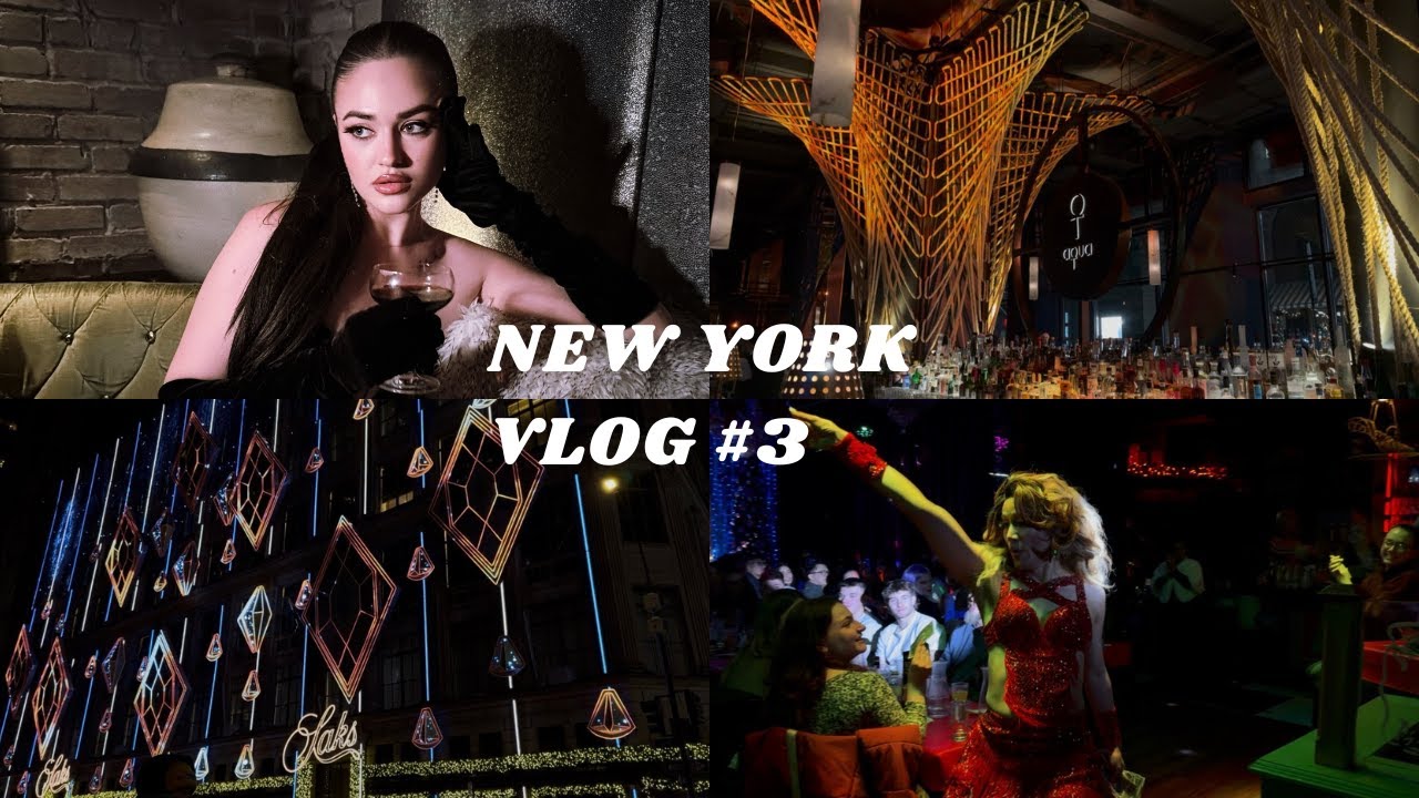 NYC Vlog 3: Bestie in Town, Date Night & a Drag Queen Show in NYC ✨