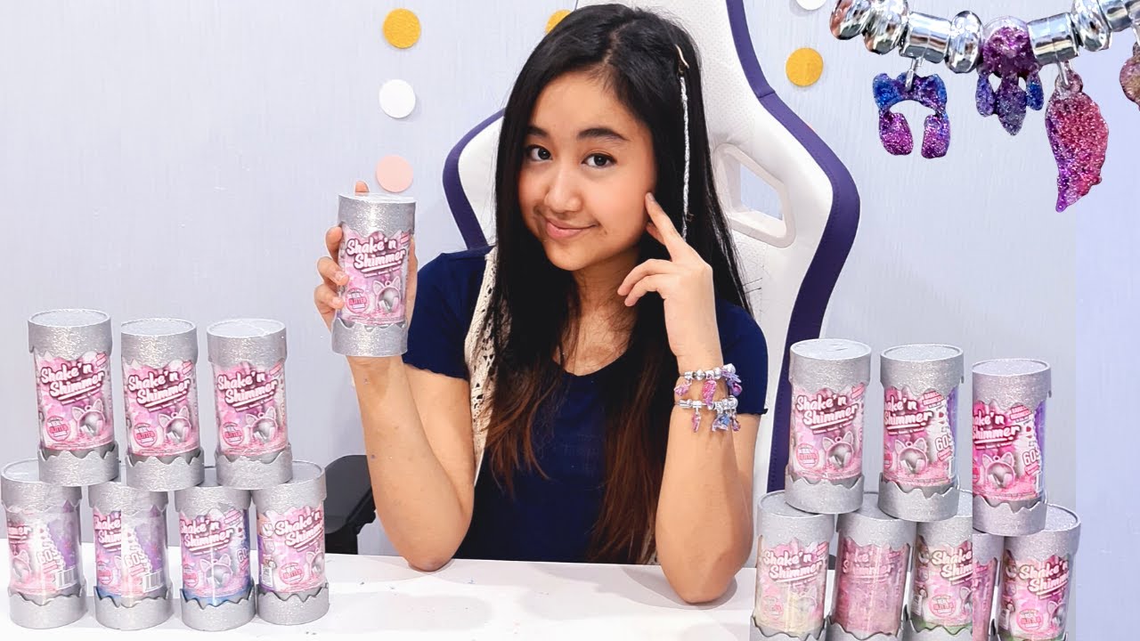Tutorial DIY Glitter Bracelet! - Shake and Shimmer Unboxing!!!