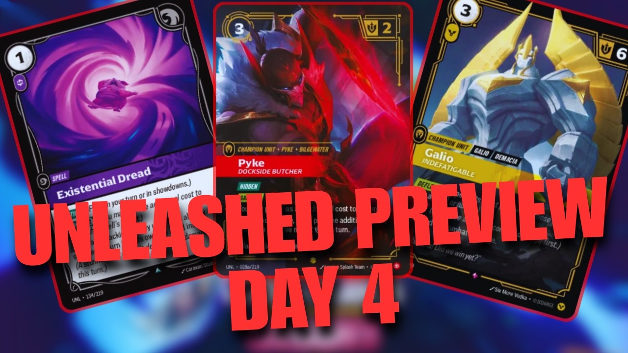 Riftbound Unleashed Preview Day 4 - PURPLE IS GETTING MORE INSANE CARDS?