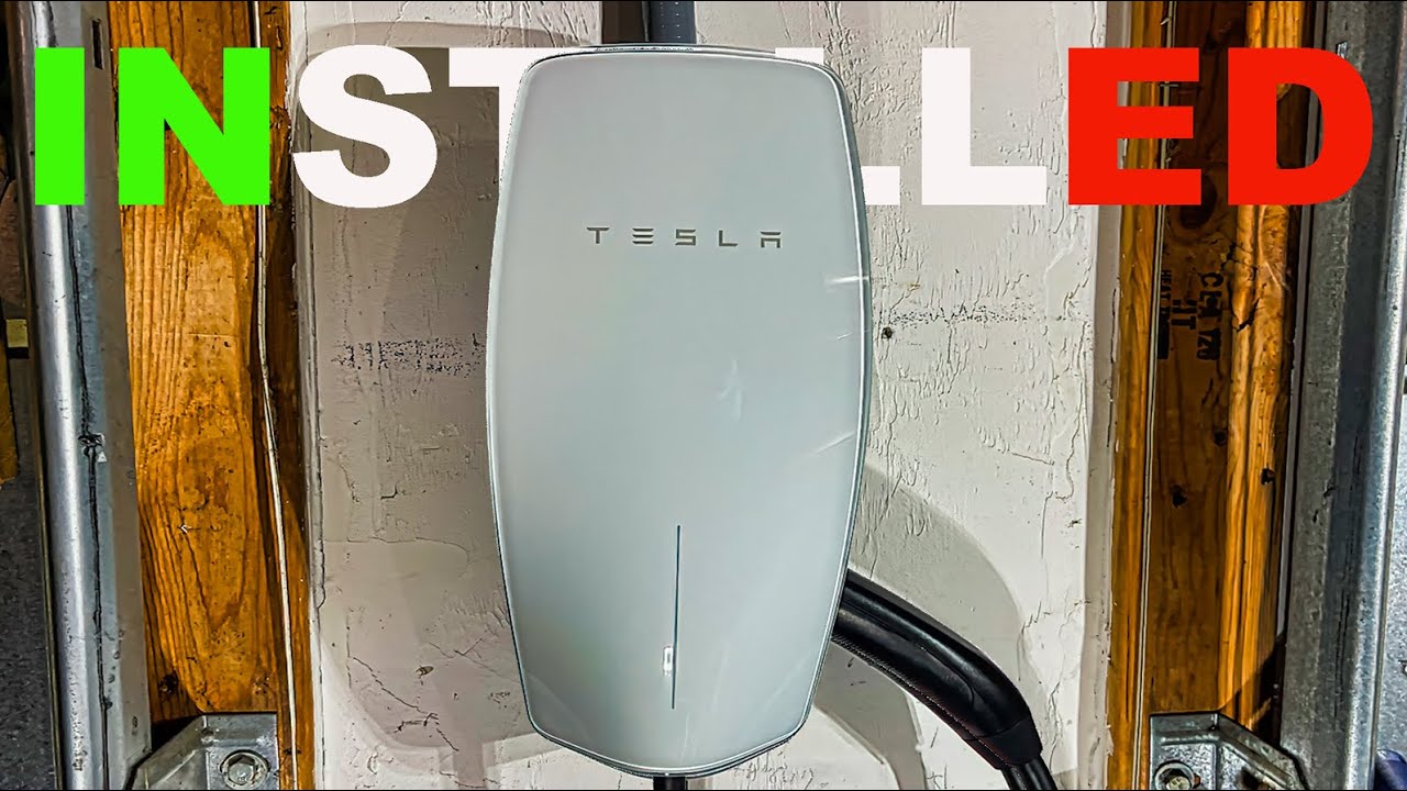 Установка настенного зарядного устройства Tesla [ЕДИНСТВЕННОЕ руководство, которое вам когда-либо...