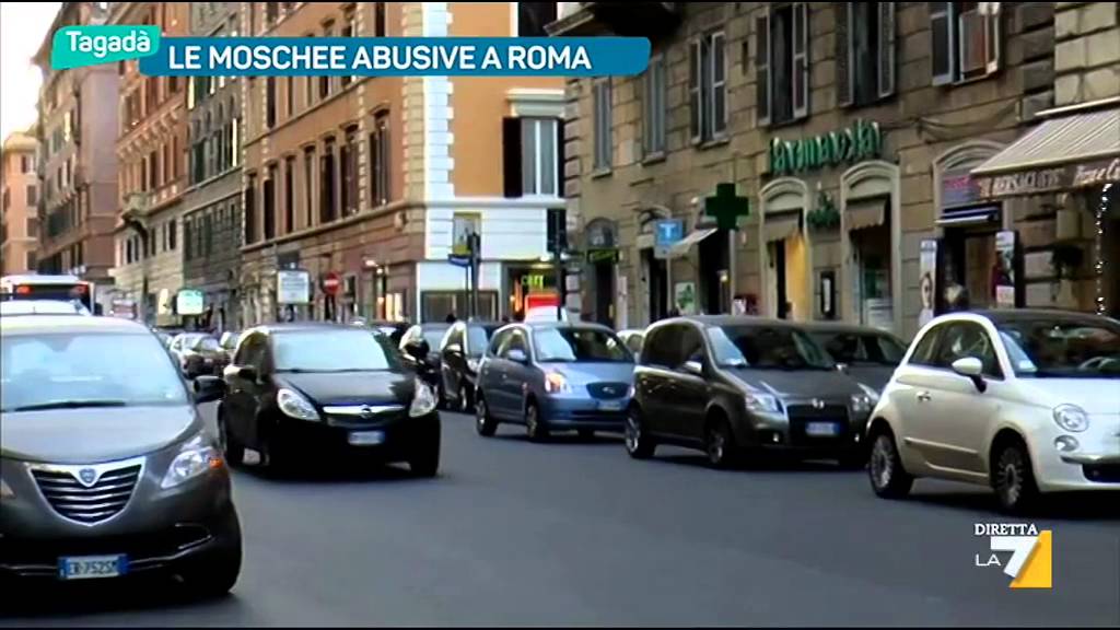 Le moschee abusive a Roma