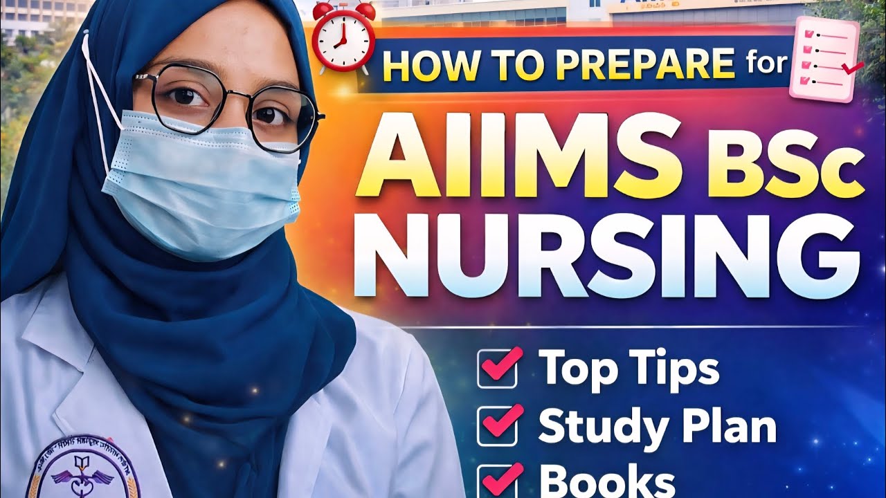 How to prepare for AIIMS BSc Nursing 2026👩‍⚕️#AIIMS #aiimsnursing #motivation #viral #neet #pw #2026